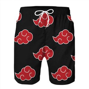 3D-Druck Anime-Muster Herren Sommer Street Fashion Casual Shorts Mann Teen Sporthose Männlich Strand Schnell trocken Badehose