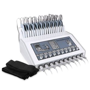 2 I 1 Professionell kraftfull viktminskning EMS Rysk vågvärme Electric Muscle Stimulator