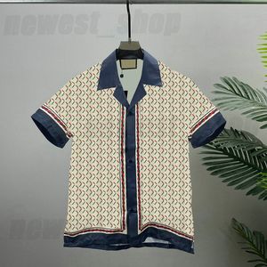 Summer Europe camisas masculinas paris designer de luxo roupas masculinas cor carta impressão camisa casual legal hip hop manga curta geometria impressão designers t