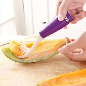 Kitchen Tools Multi-function Pitaya Fruit Spoon Removal Seed Corers Knife Plasti Into Strips Spoon BBE14021