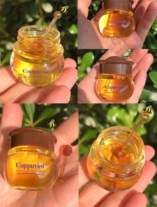 Moisturizing Honey Lip Oil Balm Unisex Nourishing Lips Care Anti-cracking Smooth Fine Lines Sleeping Lip Mask