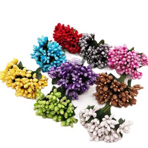 144pcs/lot人工花だごとのワイヤーステム/結婚去る雄しべdiyリースウェディングボックスの飾り