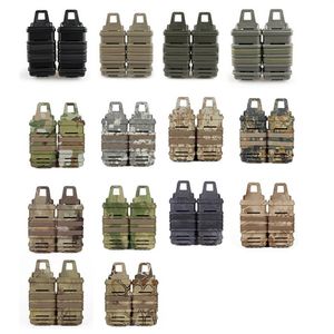 Wholesale mag vest for sale - Group buy Tactical Airsoft Vest Accessory Box Holster Set Molle Clip Fast Mag Magazine Pouch NO06
