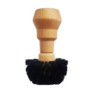 Protable Coffee Tamper Cleaning Brush Espresso Coffee Grinder Cleaning for 51mm 54mm 58mm Basket Barista Kitchen LX4974