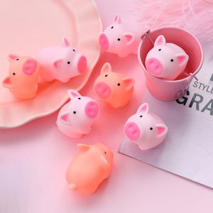 Cute Rubber Sound Pig Grunting Squeak Latex Pet Chew Toys for Dog Squeaker Chew Training Puppy Supplies Pet Products