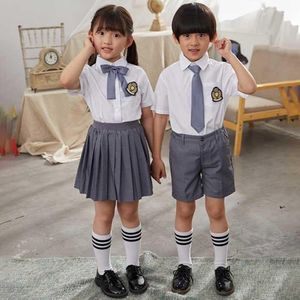 Clothing Sets Autumn Kindergarten Uniform Primary Secondary School Chorus Performance Costumes England Style Children Uniforms