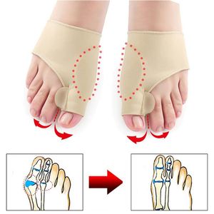 1Pair Toe Separator Hallux Valgus Bunion Treatments Corrector Hammer Toe Straightener Foot Pain Relief Orthopedic Pedicure Tools Feet Care
