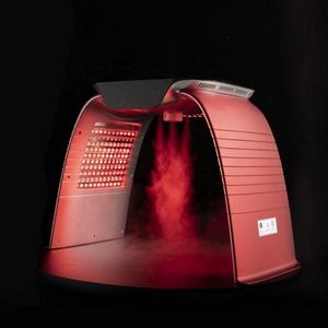 HotSale 2022 Nyaste 7 färger Pdt Led ljusterapimaskin med nanodimma ånga varm och kall spray ansiktsenhet