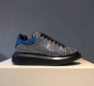 sapatos masculinos casal casal lasco de tamanho grande de tamanho grande clássico Crystal Fashion Joker confortável e colorido Treinador de fitness tênis de fitness tamanho 35-45