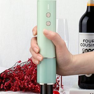 Fickuppladdningsbara vinöppnare Laddbar elektrisk flasköppnare Automatisk laddning Flasköppnare Creative Wine Corkscrew Vinverktyg ZL0984