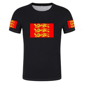 オートノルマンディーTシャツ無料カスタムメイド名番号アッパーノルマンディーTシャツプリントフラグフレンチルーエンエーレマリタイム衣類220702