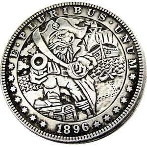 HB41-45 US Hobo Morgan One Dollar Craft Silvered Copy Coins Metal Dies Manufacturing