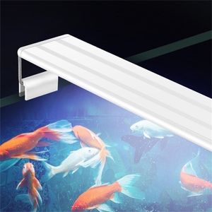 2060cm LEDs rium Lighting Fish Tank Plant Light Lamp With Extendable Brackets White and Blue Fits for Y200917