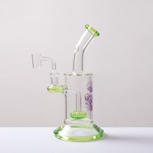 shisha ash catcher Narghilè in vetro bong dab bruciatore Oil Rig bolle ragazze come C Slyme Bong 8,6 pollici di altezza Ciotola di quarzo gratuita sfera di bolle dello stesso colore