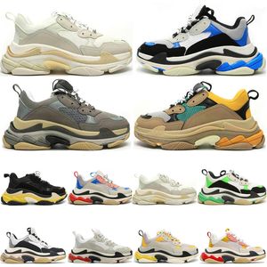 Triple S Women Women Casual Shoes Designer Sneakers Black White Beige Teal Blue Bred Red Sports Mens Trainers Jogiing Walking Dy380-700