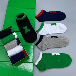 Mens Socks Summer Cotton Socks Men and Women Doll Solid Color Low Short Sock Designer Casual Sports Underwear