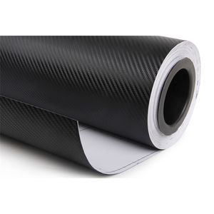 152X50CM 3D kolfiber vinylfilm Biltillbehör Motorcykel kolfiber bil Wrap Sheet Roll Film Dekal Dekal Bil Styling