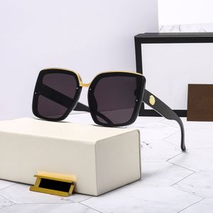 Fashion Designer Sunglasses Man Woman Luxury Sun Glasses Rectangle Goggle Adumbral 3 Color Full Frame Optional Top Quality