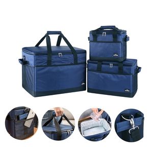 Pojemnik na dostawę żywności Duże izolowana torba na lunch Cooler Lunch Box 10L-68L Leakproof Torba na lunch z paskiem na ramię 201016