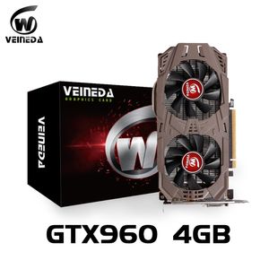 VEINEDA Graphic Card Original GTX 960 4GB GPU 128Bit 7012MHZ GDDR5 video card gtx 960 4gb For nVIDIA VGA Geforce gamefree deliv