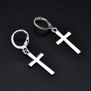 Fashion Cross Charms Pendant Brosket droppe dingle örhängen punk smycken coola kvinnor flicka vänskap gåvor nya