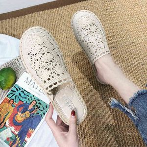 Fashion Korean Mules Footwear Summer Flat Sandals Most Popular Products 5 Slippers Women Shoes Chinese Designer Slides Ladies G220526