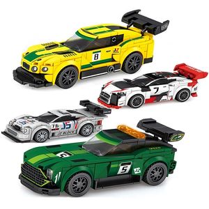 Speed ​​Super Racers Sports Racing Car Model Building Blocks DIY Bricks MOC Set Classic Technicque City Great Vehicles 220715