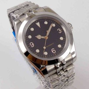 Lüks Hareket Saat yatMaster Mekanik Saatler GMT Cilalı Gül Altın Markalar 36mm Erkekler 24 Mücevher NH35A Jubilee Kayış Katı Vidalı Safir