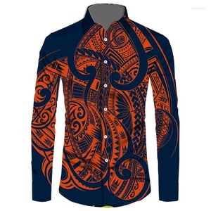 Men's Dress Shirts Samoan Puletasi Viking For Men Vikingo Clothes13Men's Men'sMen's Eldd22