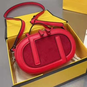 Luxuries Designers Women Bagscrossbody Case Camera Oval Handbagスエードレザーファッションレタークラッチバッグジッパー財布レディウォレット調整可能