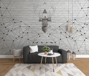 Decorazione 3D wallpaper creativo murale soggiorno camera da letto divano TV sfondo materiale di fascia alta hd modello stampa effetto papel pintado de pared adesivi murali