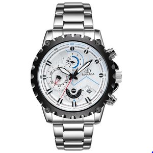 2022 Assista Men Top Brand Brand Luxury Sportwatch cronógrafo militar aço inoxidável wacth masculino Q2