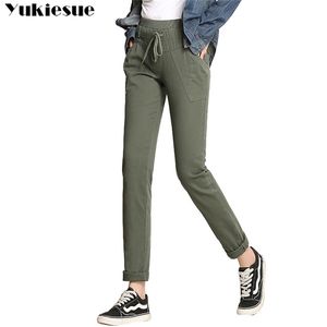 streetwear women s harem pants for women with high waist elastic loose pantalons femme mujer female trousers woman s Plus size 210412