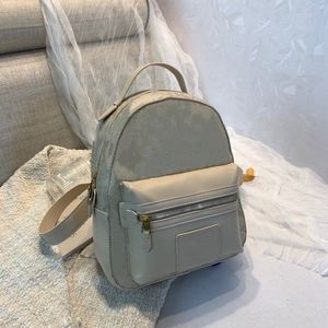 Spring mini palm Women Bags backpacks Brand grils Backpack School bag fashion sense Printed Contrast Color Casual bags 21*25*9.5cm