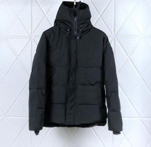 冬のブラックパフジャケット2022男性女性ダウンパーカー