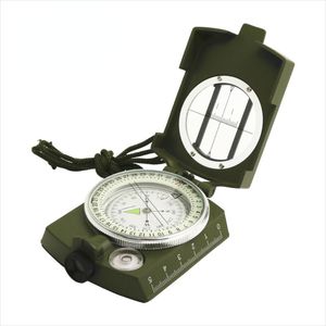 Utomhus prylar lysande metallkompass hög precision magnetisk vattentät hand hållen professionell för jakt campingoutdoor