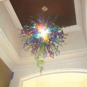 Modern LED Chandelier Lamp Fixtures Hanging Pendant Lamps Vintage Villa Pendant Lights for Home Living Room Art Decoration 20 by 24 Inches