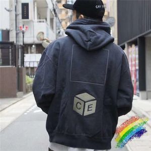 2020 Cavempt Hoodie Pullover Men Woman 11 Bästa kvalitet Cavempt Embrodery Casual Hiphop Cav Empt CE19AW Hooded T200531