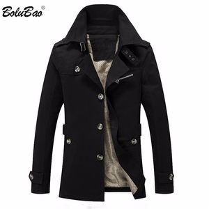 Bolubao Men Jacket Coat Moda Trench Casat Jaqueta Masculina Veste Homme Brand Casual Fit sobretudo jaqueta externa Male 201128