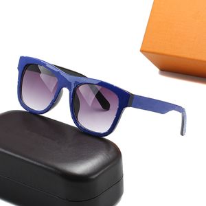 Óculos de sol de luxo de moda masculino glasses de sol para homens para homens letra quadrada letra imprimida uv400 óculos