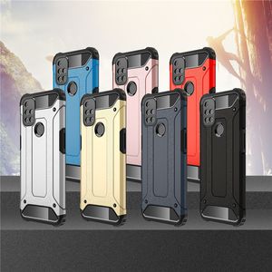 Przypadki dla OnePlus Nord N10 5G Hybrid Hybrid Rugged Armor Odporna obudowa dla jednego PLUS NORD N100 Miękki silikonowy silikonowy PC Ochronna pokrywa