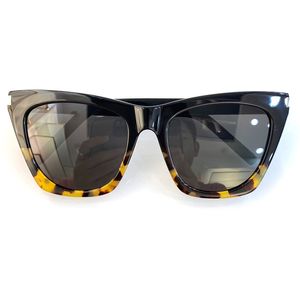2022 Acetate Oval Shades Sunglasses Women Vintage Cat Eye Glasses Designer Personality Colored Mirror Eyewear