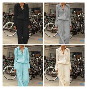 Kvinnors tvåbitar byxor avslappnad träningsdräkt Set Women Trouser Suits 2 Set Womens Outfits Female Festival Clothing Home Holiday Pant Suftwomen '