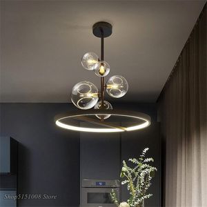 Lampade a sospensione Modern Luxury Designer Bubble Lights Sala da pranzo Modello Bar Abbigliamento Cucina Lampada a sospensione Decor Apparecchi di illuminazionePendente