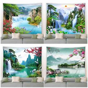 Tapestry Natureza Paisagem Mounta