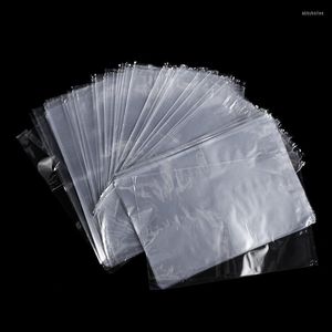 Borse contenitore 100 pz/pacco PVC Termoretraibile Pellicola Termosaldante Avvolgimento Per Sapone Libro Bagno Scarpa Sigillo Cestini Borse per imballaggioStorage