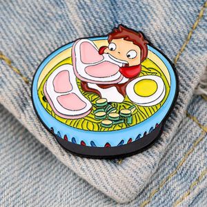 Pins Brooches Japanese Anime Cute Stuff Manga Badges With Enamel Pin Lapel Briefcase Backpack Accessories JewelryPins