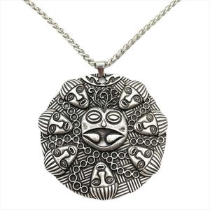 Pendanthalsband Buddha Ogma Medallion Om Yoga Buddhism Large Talisman Necklace Amulet Jewelry Dropship Leverantör 2022 AVENDANT