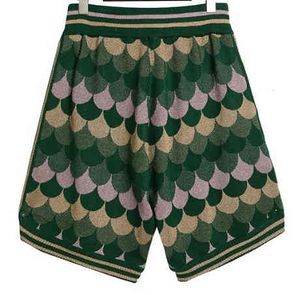 Högkvalitativ vintage kapital man shorts män kvinnor stickade bomull kapital shorts tjocka tygbyxor herr kläder g1209