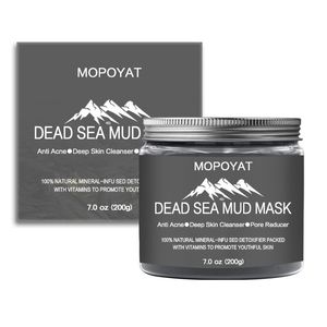 Dead Sea Mud Mask for Face Body Woman Facial Skin Care Purifying Masks for Acne Blackheads and Oily Skins
